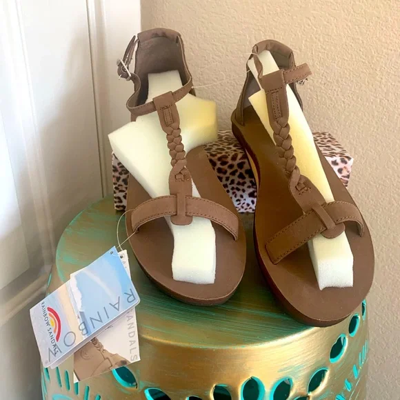 rainbow shoes rainbow sandals calafia